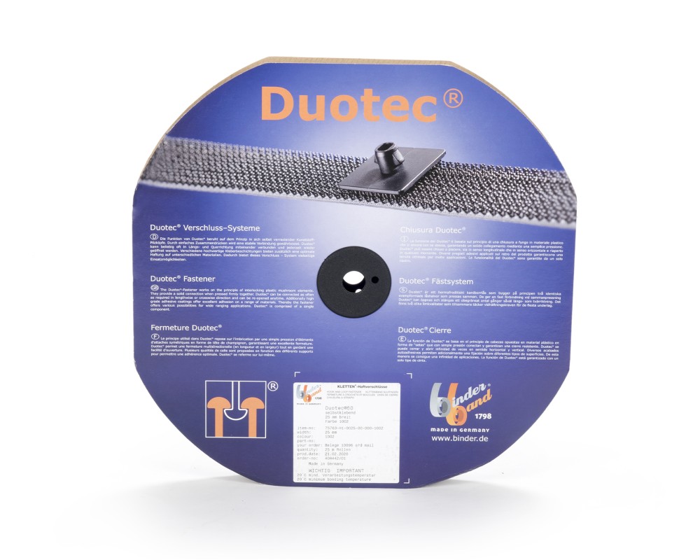 Sistema di chiusura a nastro Duotec® per pedaliere