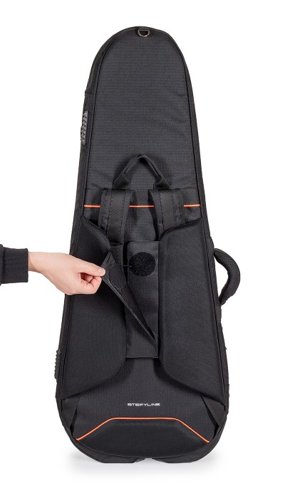 Hybrid bags 1000 series for guitar & bass - Back view