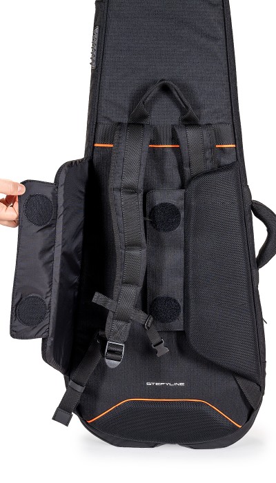 Hybrid bags 1000 series for guitar & bass - Back view