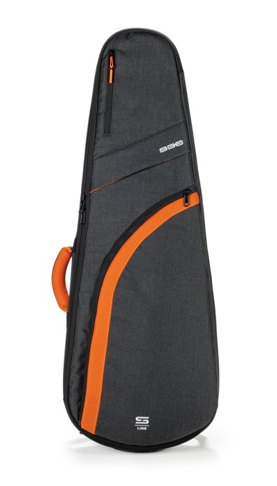 Custodia in pelle per chitarra e basso serie 900 - Versione Arancio
