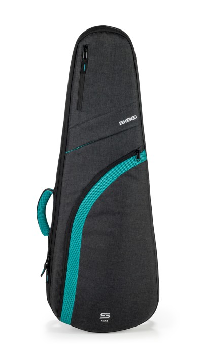 Custodia in pelle per chitarra e basso serie 900 - Versione Verde acqua
